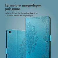 imoshion Coque tablette Samsung Galaxy Tab A9 Plus - Turquoise