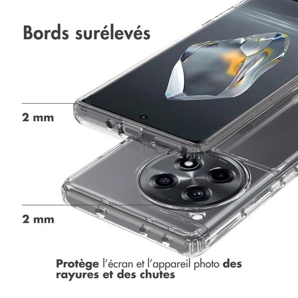 Accezz Coque Xtreme Impact OnePlus 12R - Transparent