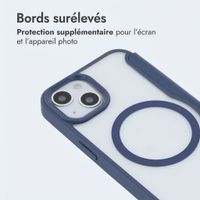 imoshion Bookcase transparente avec MagSafe Apple iPhone 14 / 13 - Bleu
