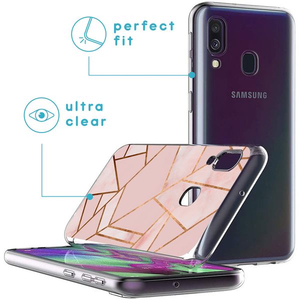 imoshion Coque Design Samsung Galaxy A40 - Pink Graphic