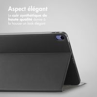Accezz Coque tablette Classic Apple iPad 11 (2025) 11 pouces A16 / iPad 10 (2022) 10.9 pouces - Noir