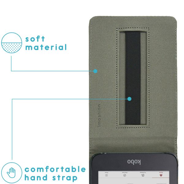 imoshion Étui á rabat Kobo Clara Colour / BW - Bleu clair