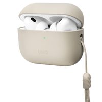 Uniq Coque silicone Lino Hybrid Apple AirPods Pro 2 - Beige Ivory