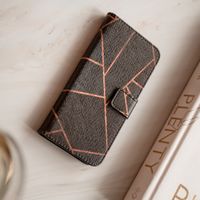 imoshion Design Softcase Bookcase Motorola Moto G9 Power - Black Graphic