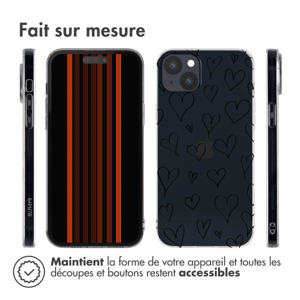imoshion Coque Design Apple iPhone 15 Plus - Hearts