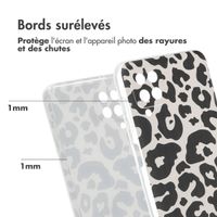 imoshion Coque Design Samsung Galaxy A12 - Leopard Transparent