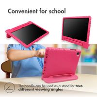 Accezz Coque kidsproof avec poignée Apple iPad 9 (2021) 10.2 pouces / iPad 8 (2020) 10.2 pouces / iPad 7 (2019) 10.2 pouces - Rose
