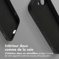 imoshion Coque Couleur avec MagSafe Apple iPhone 17 - Noir
