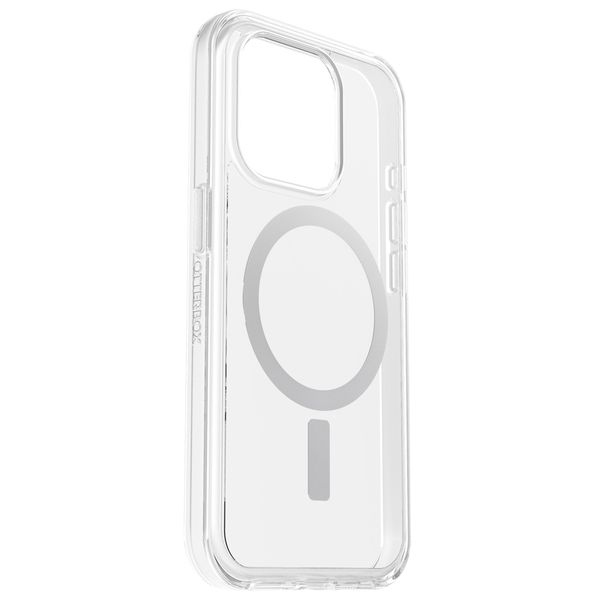 OtterBox Coque Symmetry MagSafe Apple iPhone 15 Pro - Transparent