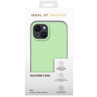 iDeal of Sweden Coque Silicone iPhone 14 / 13 - Mint