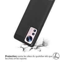 imoshion Coque Brushed Xiaomi 12 Pro - Noir