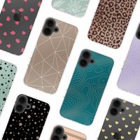 imoshion Coque Design iPhone 16 - Graphic Lines Beige