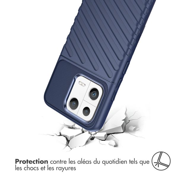 imoshion Coque arrière Thunder Xiaomi 13 - Bleu foncé