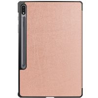 imoshion Coque tablette Trifold Samsung Galaxy Tab S8 Plus / S7 Plus / S7 FE 5G - Rose