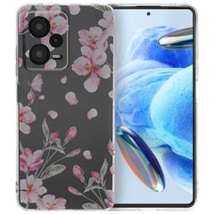 imoshion Coque Design Xiaomi Redmi Note 12 Pro (5G) - Blossom Watercolor