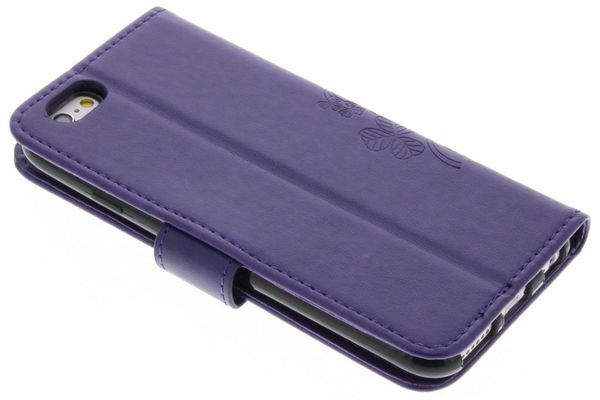 Etui de téléphone Fleurs de Trèfle iPhone 6 / 6s - Violet