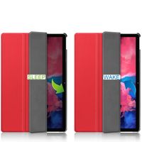 imoshion Coque tablette Trifold Lenovo Tab P11 / P11 Plus - Rouge