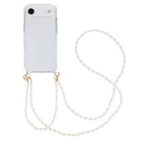 imoshion Coque avec dragonne + bracelet - Perles Apple iPhone Air - Transparent