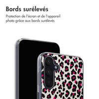 imoshion Coque Design Samsung Galaxy A35 - Leopard Pink