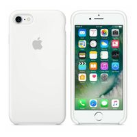 Apple Coque en silicone Apple iPhone SE (2022 / 2020) / 8 / 7 - White