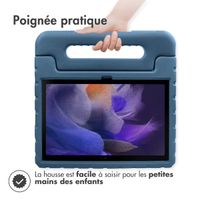 imoshion Coque kidsproof avec poignée Samsung Galaxy Tab A8 - Bleu foncé