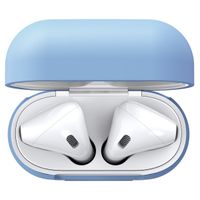 KeyBudz Coque Elevate Protective Silicone Apple AirPods 1 / 2 - Baby Blue