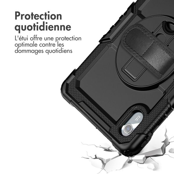 Accezz Coque arrière Defender XT Lenovo Idea Tab - Noir
