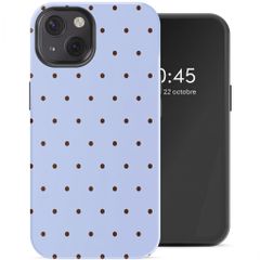 Selencia Coque arrière Vivid avec MagSafe Apple iPhone 13 - Happy Dots Digital Sky
