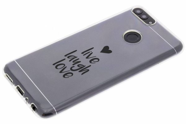 Coque design Huawei P Smart - Live Laugh Love