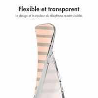 imoshion Coque Design Apple iPhone 16 - Striped peach reverse