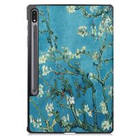 imoshion Coque tablette Design Trifold Galaxy Tab S8 Plus / S7 Plus / S7 FE 5G - Green Plant