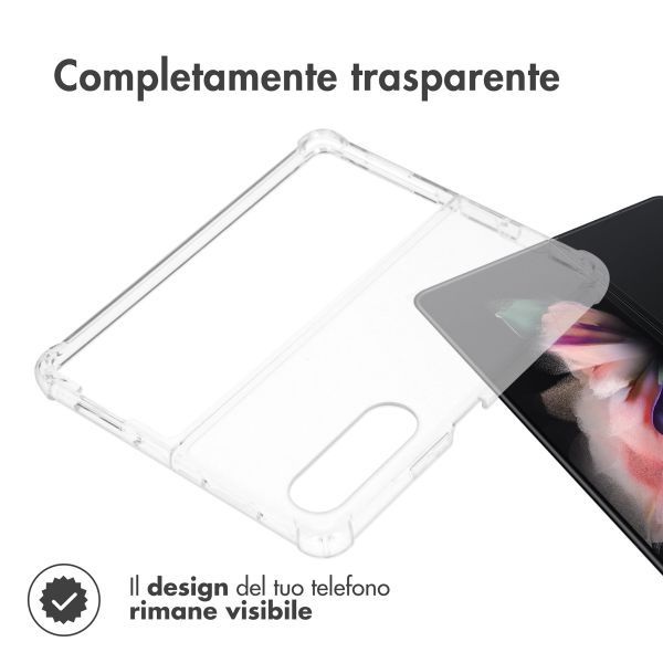 Accezz Coque Clear Samsung Galaxy Z Fold 4 - Transparent