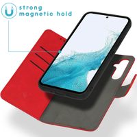 imoshion Etui de télephone luxe 2-en-1 amovible Samsung Galaxy A54 (5G) - Rouge