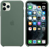 Apple Coque en silicone Apple iPhone 11 Pro - Pine Green
