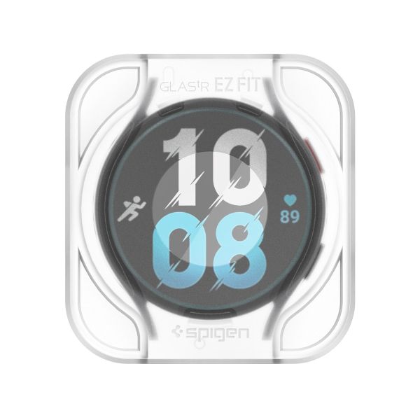 Spigen Protection d'écran EZ FIT Glas.tR avec applicateur Samsung Galaxy Watch 6 - 40 mm - Transparent