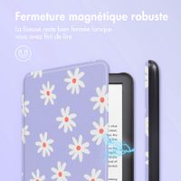 imoshion Design Slim Hard Case Sleepcover Amazon Kindle (2024) / Amazon Kindle (2022) 11th gen - Flowers Distance