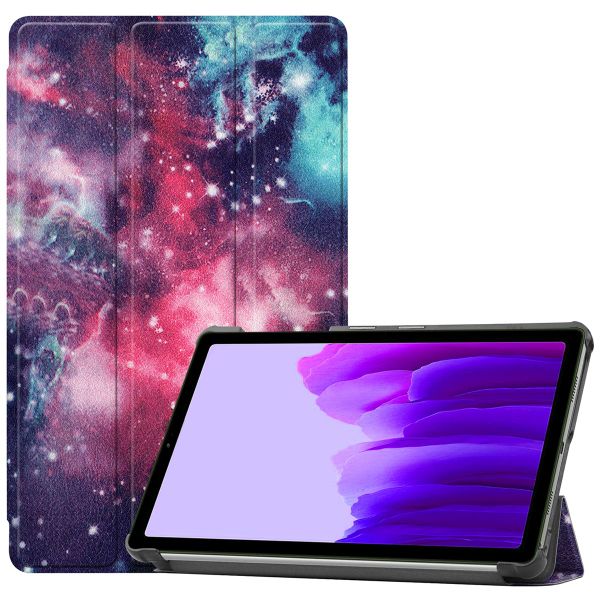 imoshion Coque tablette Design Trifold Galaxy Tab A7 Lite - Space