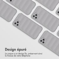 imoshion Coque arrière EasyGrip iPhone 11 Pro Max - Gris