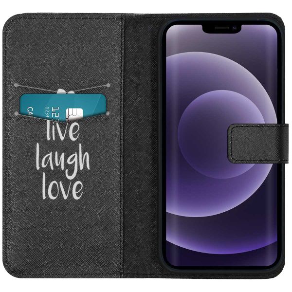 imoshion Coque silicone design iPhone 13 - Live Laugh Love