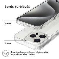 Accezz Coque Xtreme Impact Apple iPhone 16 Pro - Transparent