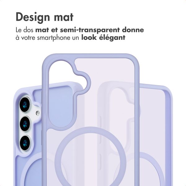 imoshion Coque Color Guard avec MagSafe Samsung Galaxy S25 - Lila / Lilac
