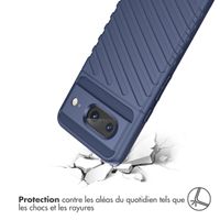 imoshion Coque Arrière Thunder Google Pixel 8 - Bleu foncé 