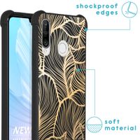 imoshion Coque Design avec cordon Huawei P30 Lite - Golden Leaves