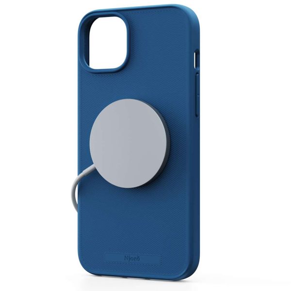 Njorð Collections Coque Slim MagSafe Apple iPhone 15 Plus - Blue