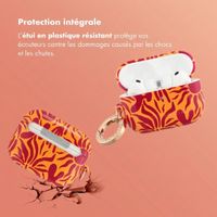 Selencia Coque Vivid  Apple Airpods Pro 3 - Tropical Vibes Apricot