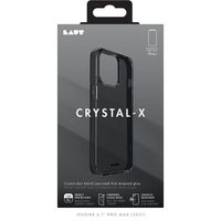 Laut ﻿Coque arrière Crystal-X IMPKT iPhone 13 Pro - Noir