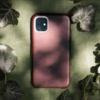 Selencia Coque Gaia Serpent iPhone 13 Pro - Rouge foncé