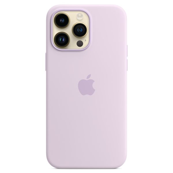 Apple Coque en silicone MagSafe iPhone 14 Pro Max - Lila