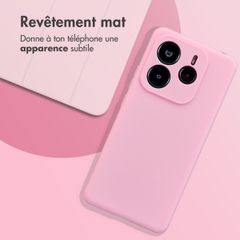 imoshion Coque Couleur Xiaomi Redmi Note 14 (5G) - Bubblegum Pink