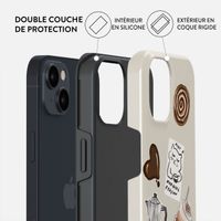 Burga Coque Tough MagSafe Apple iPhone 15 - Oat Milk Please
